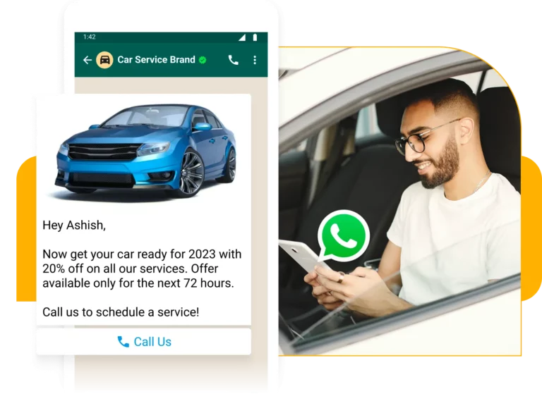 Automotive WhatsApp hero