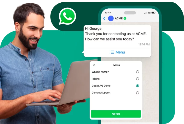 WhatsApp B2B Hero
